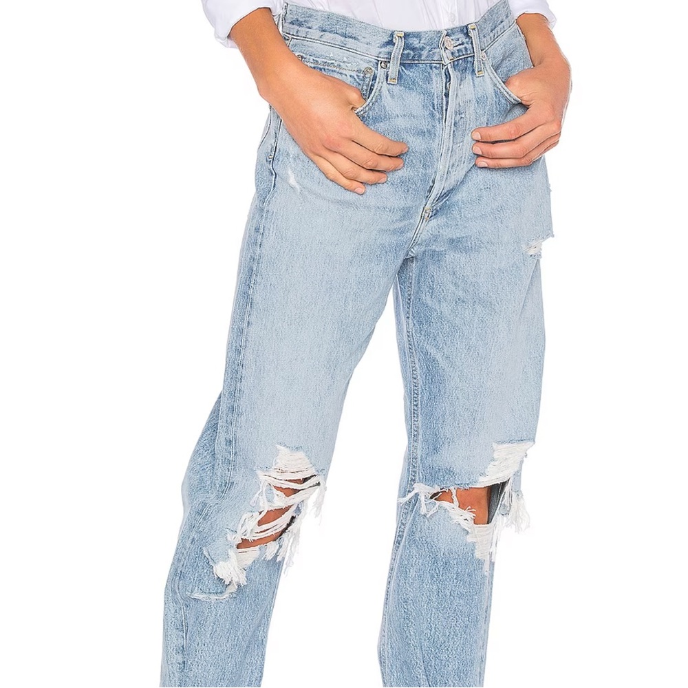 90S HIGH RISE LOOSE FIT IN FALL OUT
AGOLDE